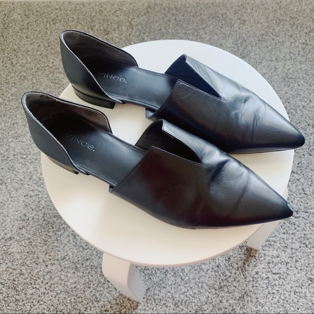 Vince Darlington Flat, Black - Size 9M